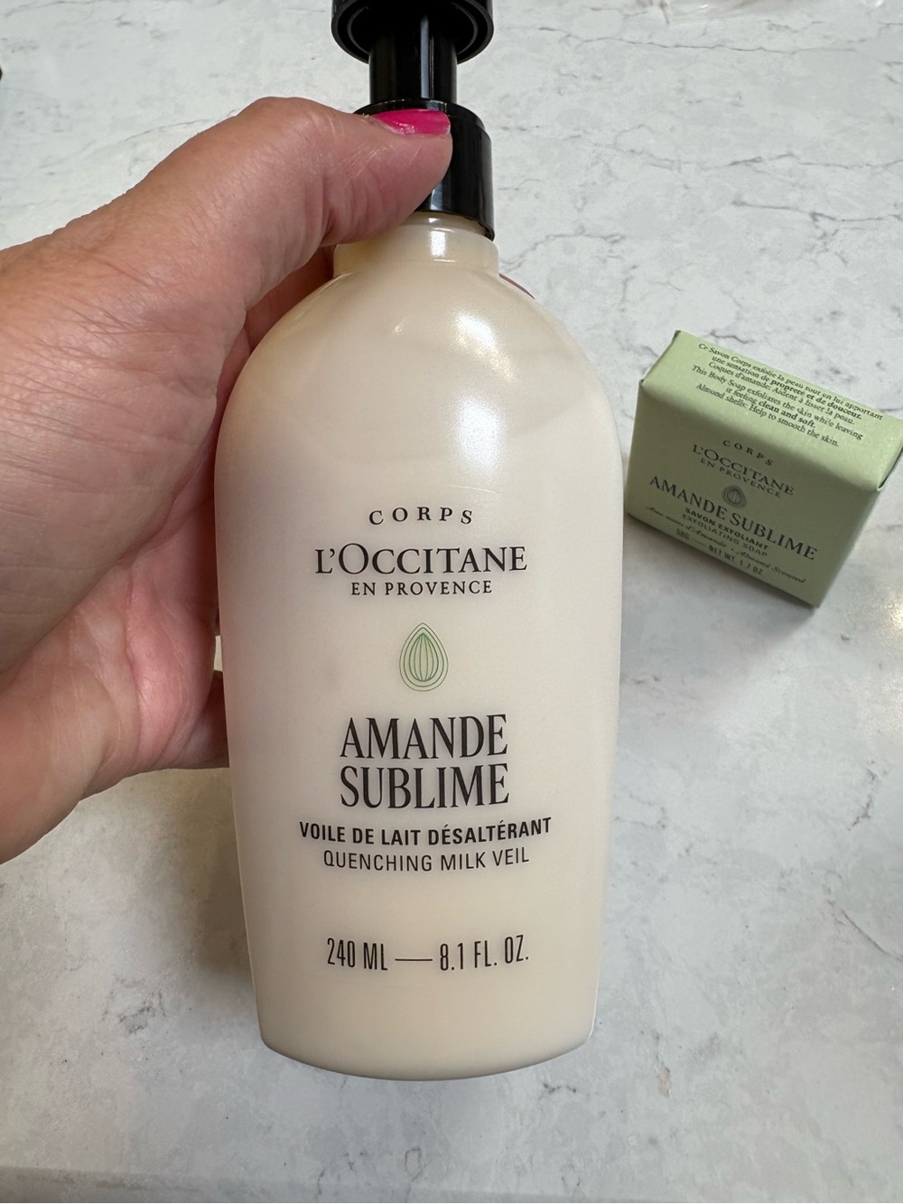 L’Occitane Amande Subline lotion 8.7 ounces. New!